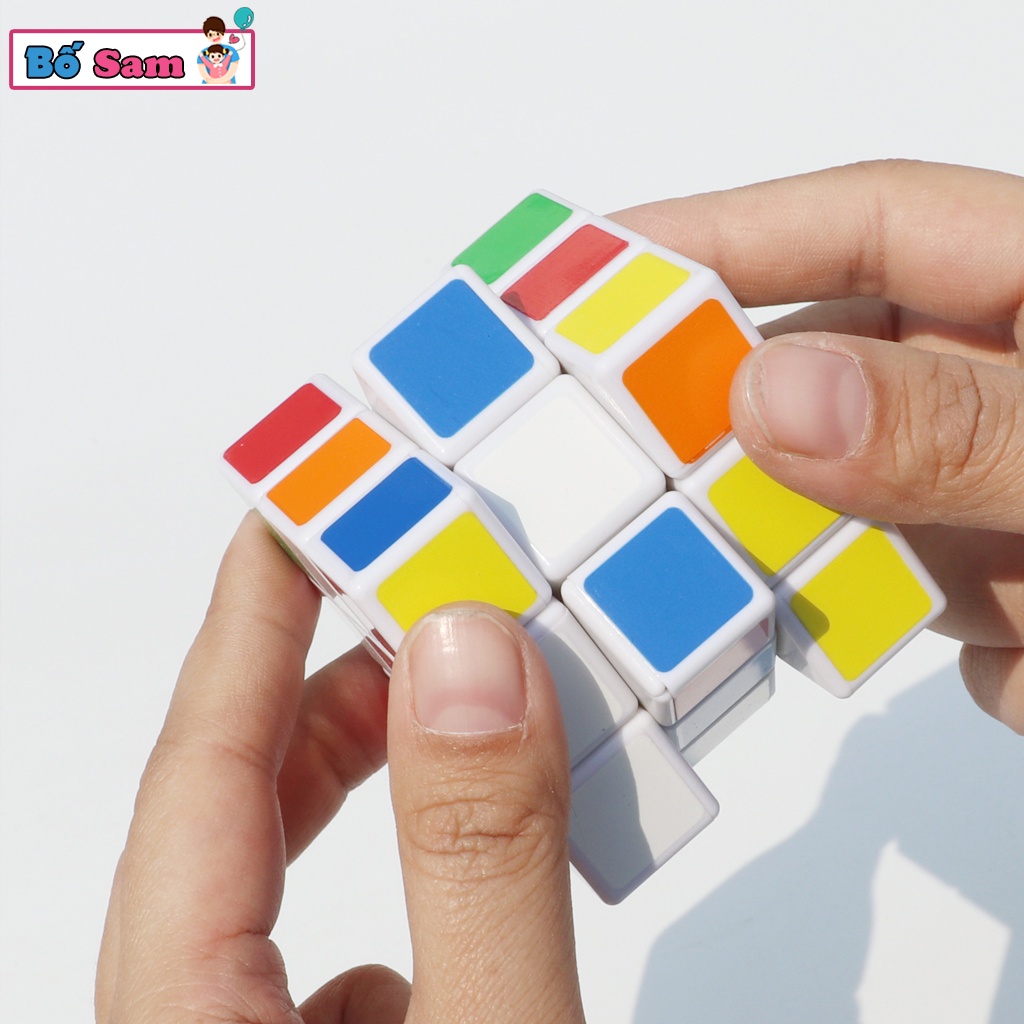 Rubic 3x3 xoay trơn trò chơi rubik phát triển trí tuệ cho bé Shop Bố Sam