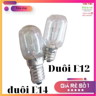 Bóng đèn tủ lạnh 15W đui xoáy chuôi E12 E14