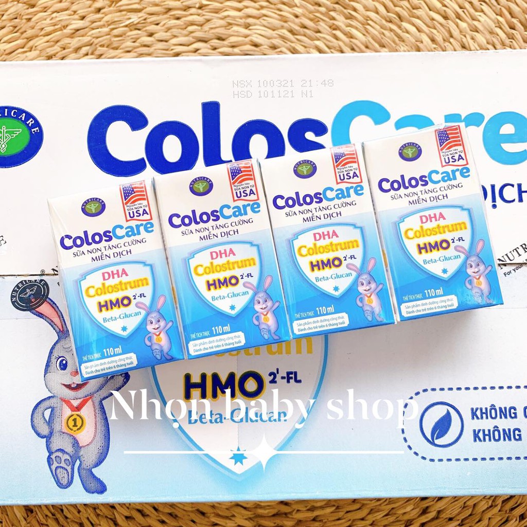 Sữa non pha sẵn Colos care 110ml  date T3/2024