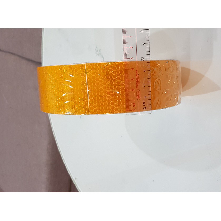 Băng keo phản quang, băng keo kim cương trơn 5cm x 45m