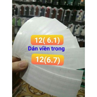 [ lẻ = sỉ ] Dán dẻo PPF cho viền máy iPhone 12/ 12 Pro/ 12 Pro max siêu bảo vệ viền máy
