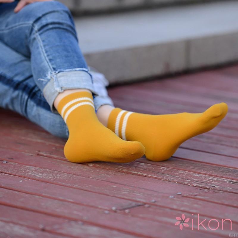 Tất Cotton hoạ tiết kẻ sọc cho phái nữ