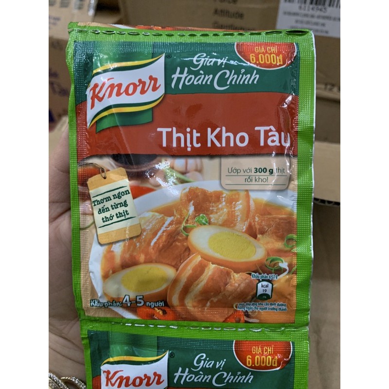 Knorr Gói Gia Vị Hoàn Chỉnh Thịt Kho Tàu 28g