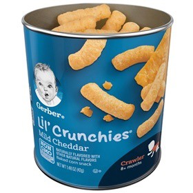 Bánh ăn dặm Gerber Lil' Crunchies (42g)