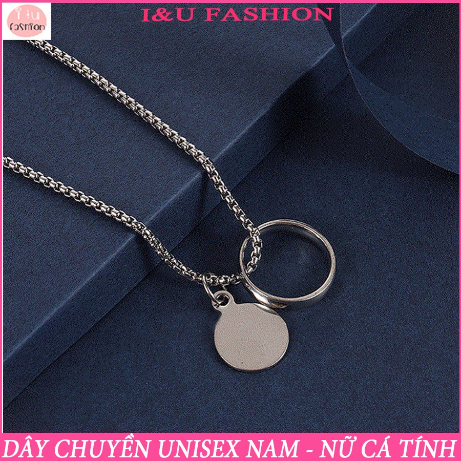 Dây chuyển vòng cổ Nam Nữ cá tính , đơn giản độc đáo chất liệu kim loại sáng với dây dày và dài vô cùng thời trang VC-45