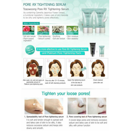 Tinh Chất Tosowoong RX Giúp Se Khít Lỗ Chân Lông Gấp Hai Lần Cao Cấp 30ml