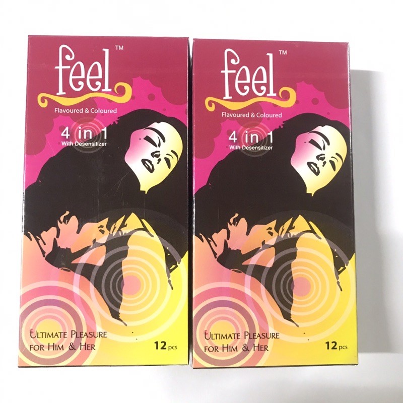 BAO CAO SU FEEL 4 IN 1 @freeship@ kéo dài thời gian quan hệ, hương dâu, gai tạo cảm xúc