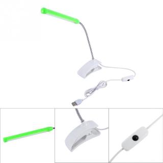 Globedealwin Đèn LED Kẹp bàn đọc sách USB