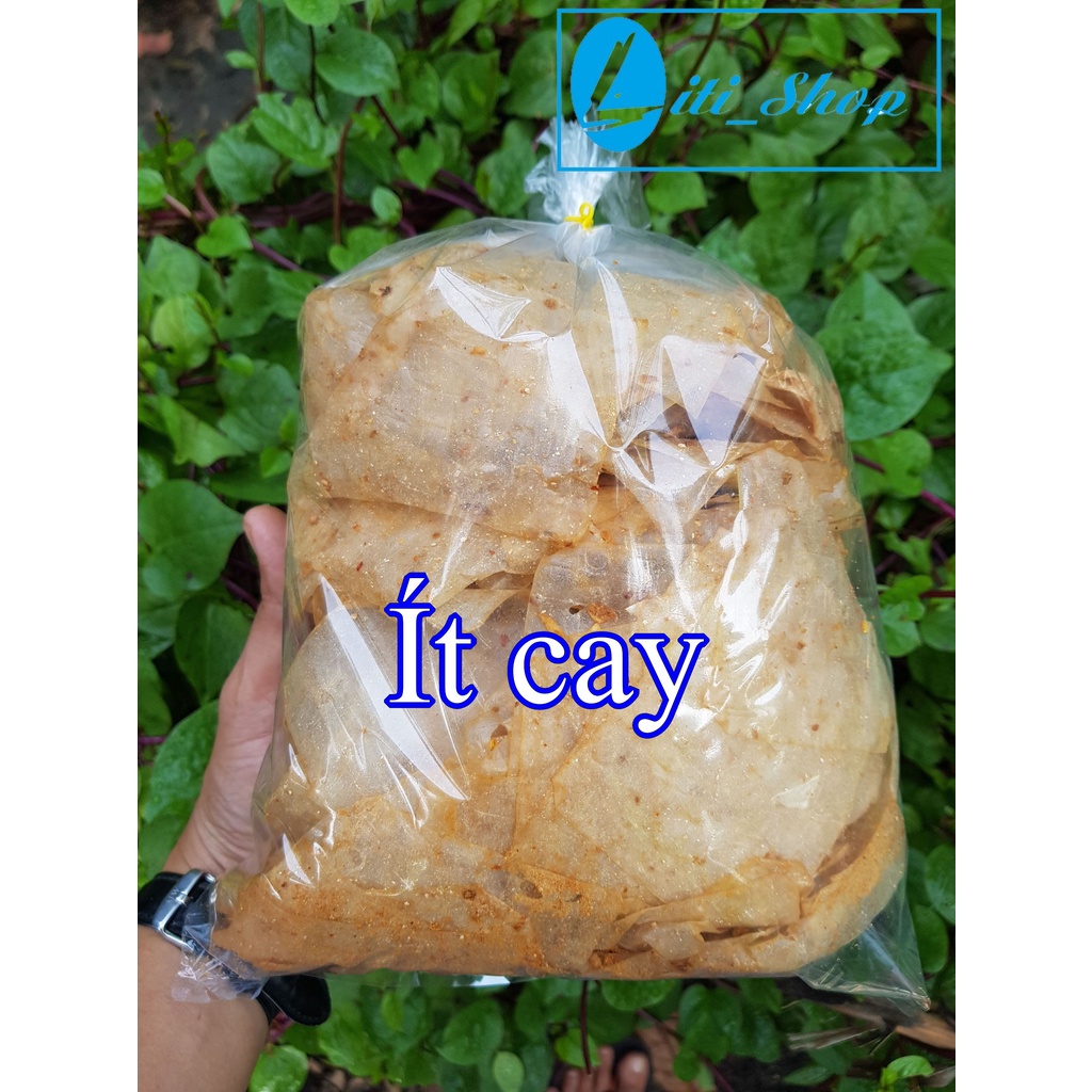 Bánh tráng trộn Muối nhuyễn-Tỏi phi  - 500Gr