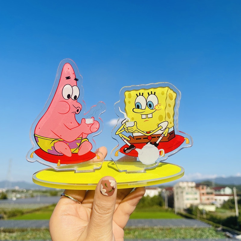 SpongeBob SquarePants nhân vật hoạt hình trang trí bàn làm việc