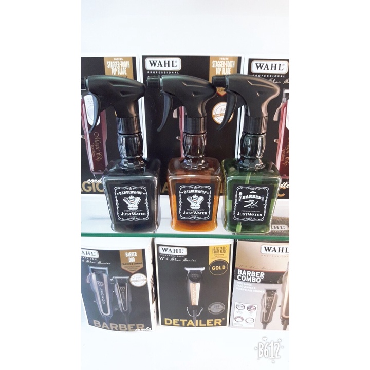 Bình xịt nước cắt tóc barber