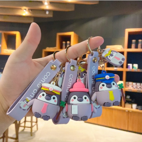 Móc khoá cánh cụt có tag MKDT15 ngựa thần có tag
