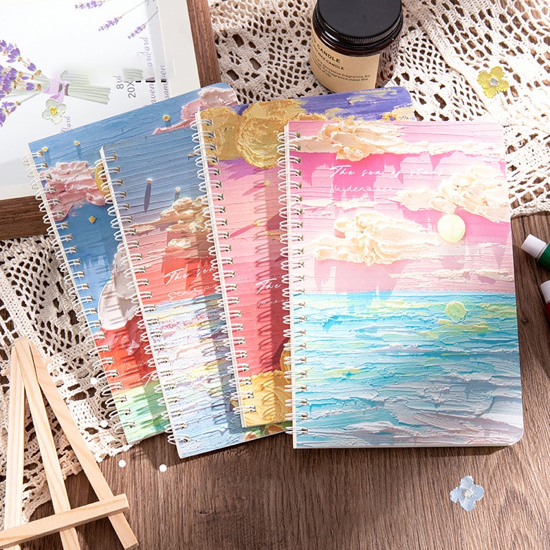 Sổ Gáy LÒ XO A5 120 Trang Mẫu Hoạt Hình