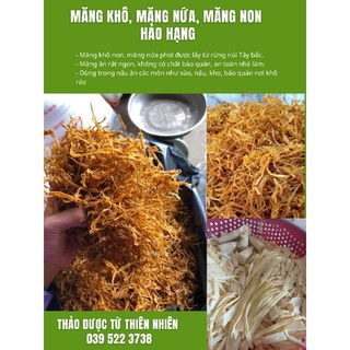 Mã 159lhcg sale 9% măng khô măng ngon măng non nhà làm không chất bảo quản, ăn ngon,măng khô