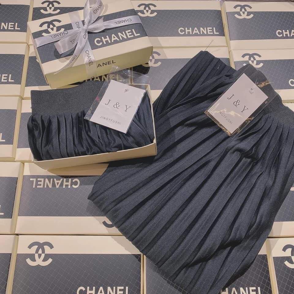  [CHẤT ĐẸP] Chân Váy Xếp Ly Midi Dập Ly Loại 1 | BigBuy360 - bigbuy360.vn