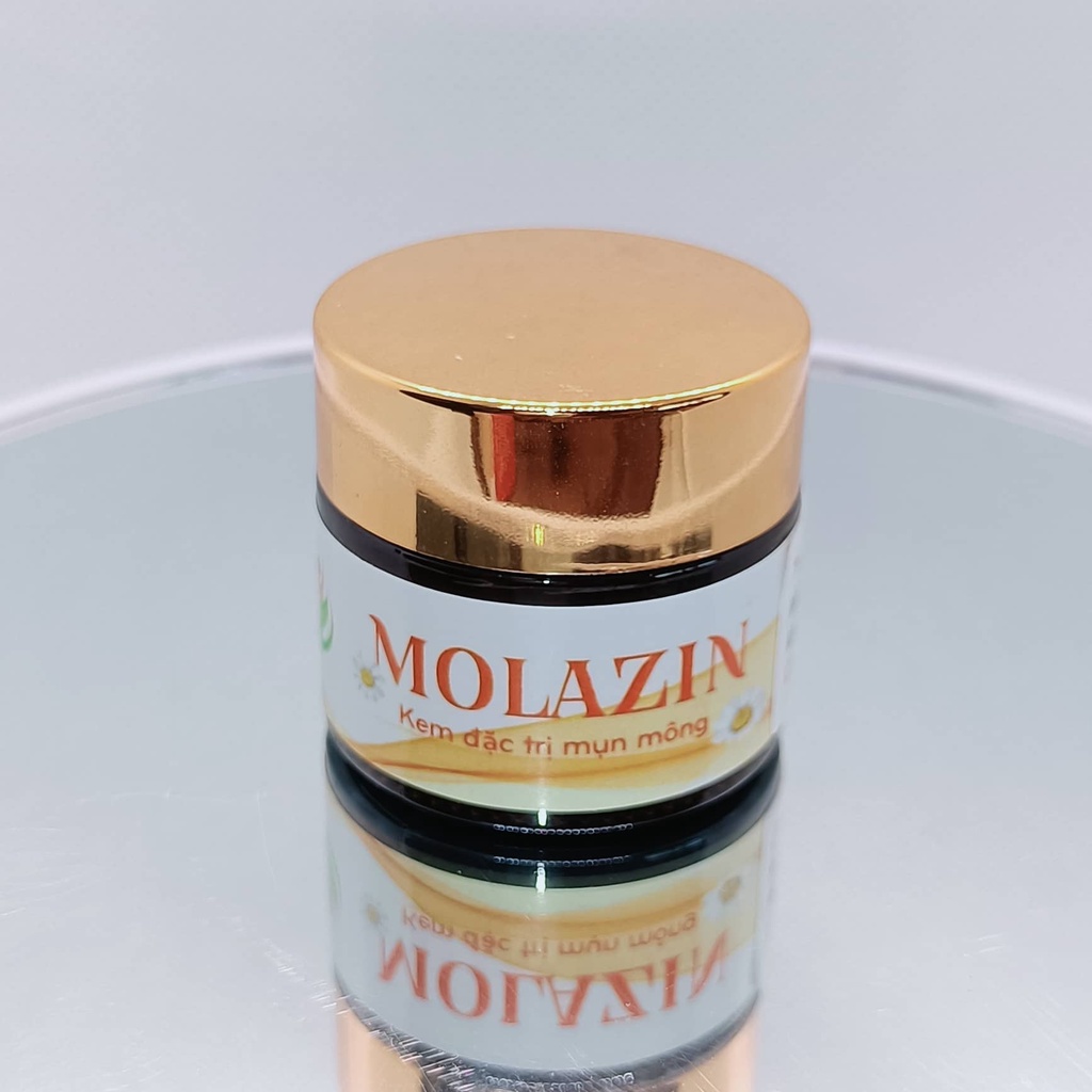 Kem Mụn LƯNG , Mụn mông , Nang Lông  Molazin HOÀN TOÀN an toàn