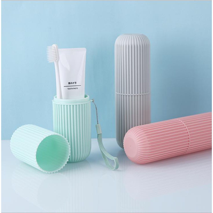 Ống Đựng Bàn Chải Kem Đánh Răng Ống  Mini Để Đồ Cá Nhân Đi Du Lịch Nhỏ Gọn