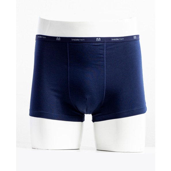 Quần lót nam boxer INSIDEMEN vải cotton cao cấp mềm mịn thông thoáng, an toàn cho da - IBX009