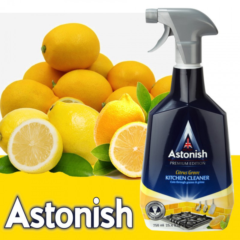 Nước lau bếp chanh tươi Astonish C6760 chai 750ml