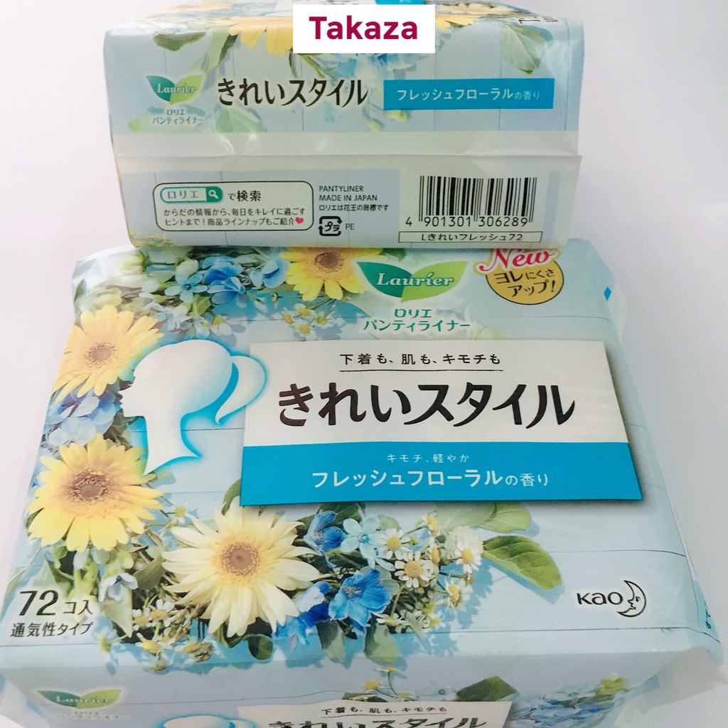 Băng vệ sinh hàng ngày Laurier Nhật Bản 72 miếng
