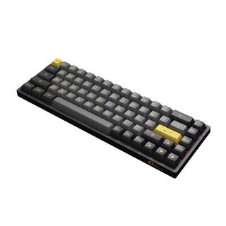 Bàn phím AKKO 3068B Plus Black Gold (Bluetooth 5.0/Wireless 2.4Ghz/Hotswap / Foam/AKKO CS Jelly)
