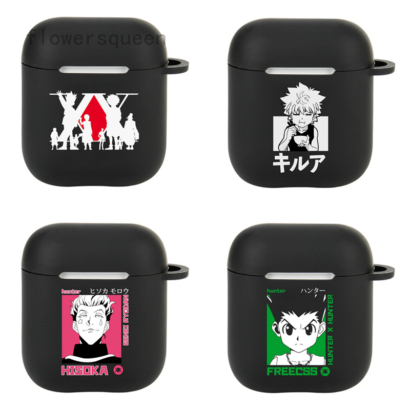 flowersqueen Vỏ Đựng Bảo Vệ Hộp Sạc Tai Nghe Airpods 1 / 2 Hình Thợ Săn X Hunter
