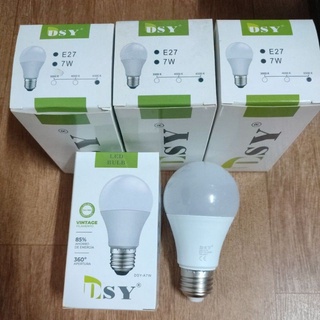 Bóng đèn led buld tròn 7w 9w ánh sáng trắng , vàng 6500k , 3000k dsy