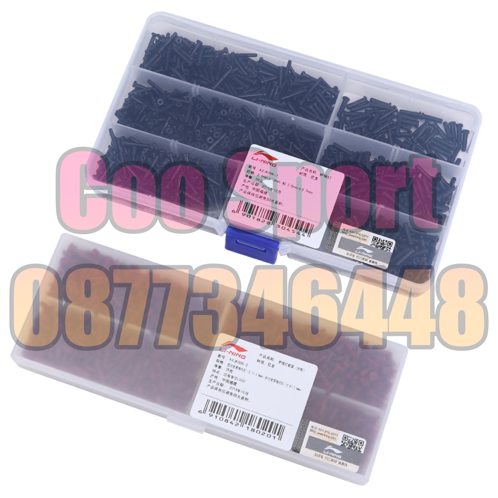 Gen vợt cầu lông Lining(Gen tròn + Gen vuông) - Gen chống lún đỉnh vợt(Yonex Duora ZStrike) - Gen đôi chống lún