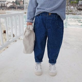 Quần bò baggy cho bé- c Thảo nguyên