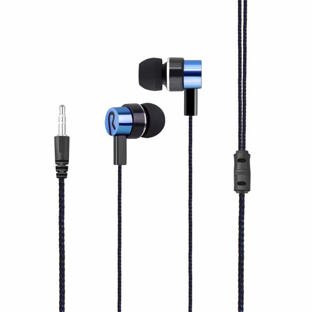 Tai Nghe In-ear Dây Bện Dùng Cho Điện Thoại, Mp3