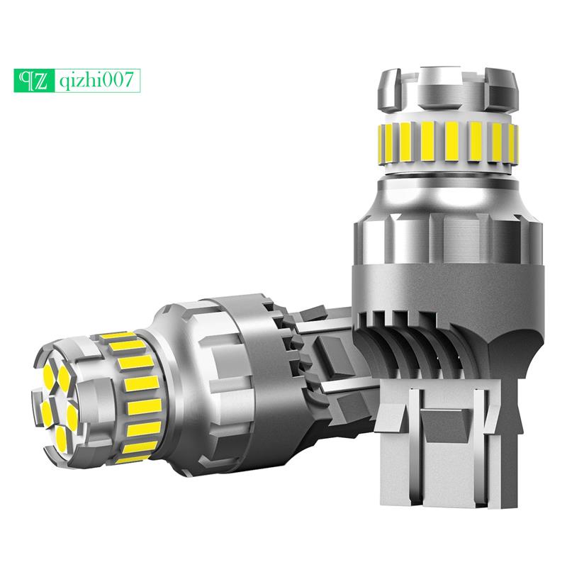 Set 2 bóng đèn LED T20 7440 W21W 7443 làm đèn phanh/đèn lùi xe hơi
