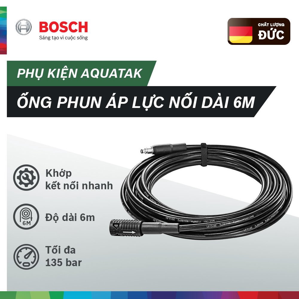 Ống phun áp lực nối dài 6m Bosch F016800360