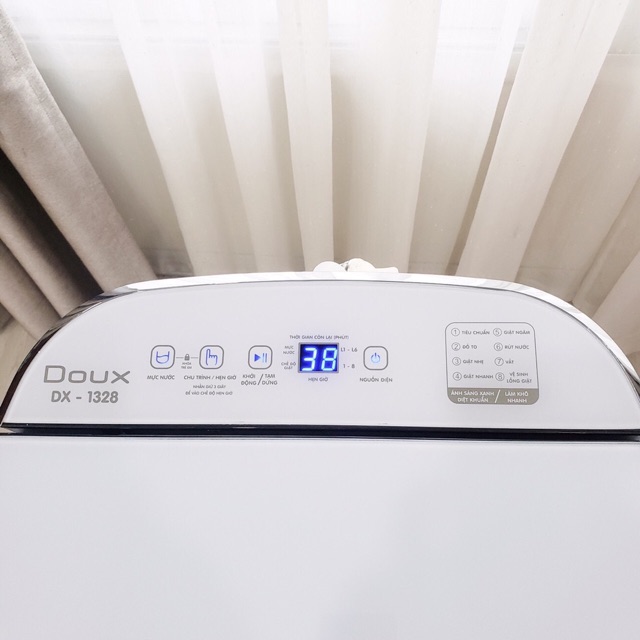 Máy giặt mini doux lux dx-1328, máy giặt sấy mini doux 12 chức năng dx-1335 bảo hành chính hãng 12 tháng