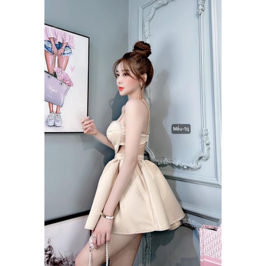Váy tafa ngực tim