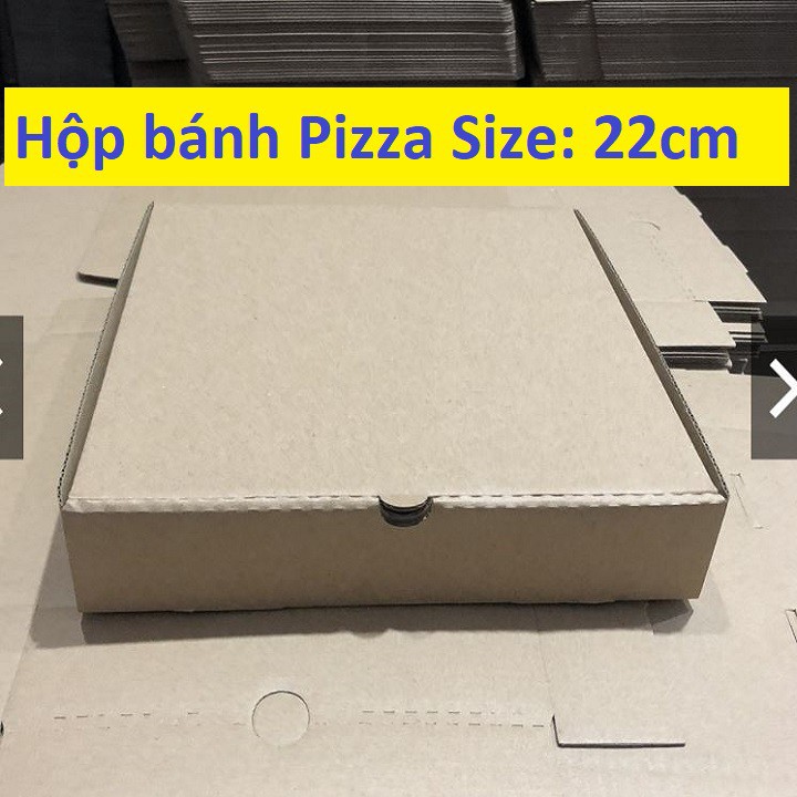 Combo 10 Hộp Đựng Bánh Pizza Size: 22Cm