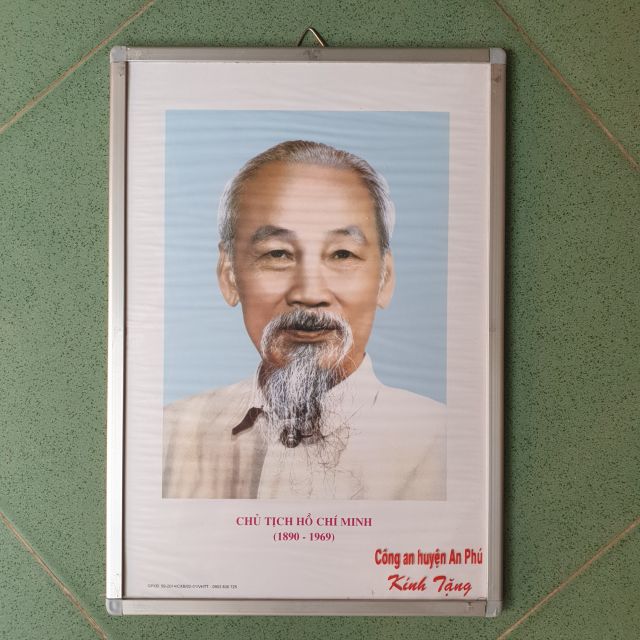 Khung Ảnh Bác Hồ - Viền Nhôm