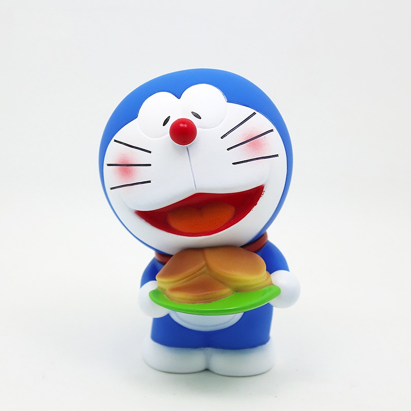 Set 22 mô hình mèo ú Doraemon đa sắc thái