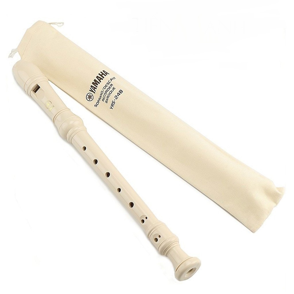 Sáo Recorder Soprano Yamaha YRS-24B Tone C  - Có Tem Chống Hàng Giả Bộ Công An YRS 24B
