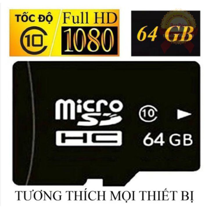 Thẻ nhớ Micro SD 128G / 64G / 32G 16Gb 32Gb - Class 10 - U3 - Chuyên Camera IP Hành Trình Điện thoại