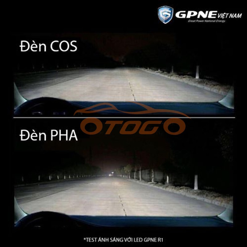 Đèn Led GPNE Chân H15 Chính Hãng Có Canbus Cho Mazda 3 , Ford Ranger
