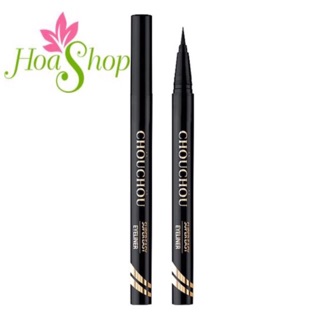 Bút kẻ viền mắt siêu mảnh, chống trôi, dễ kẻ Chou Chou Super Easy Eyeliner Brush
