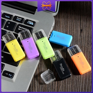 [Ready Stock] XGamer Card Reader Adapter USB 2.0 High Speed Portable Micro SD TF T-Flash TF Memory Card COD Ready Stock