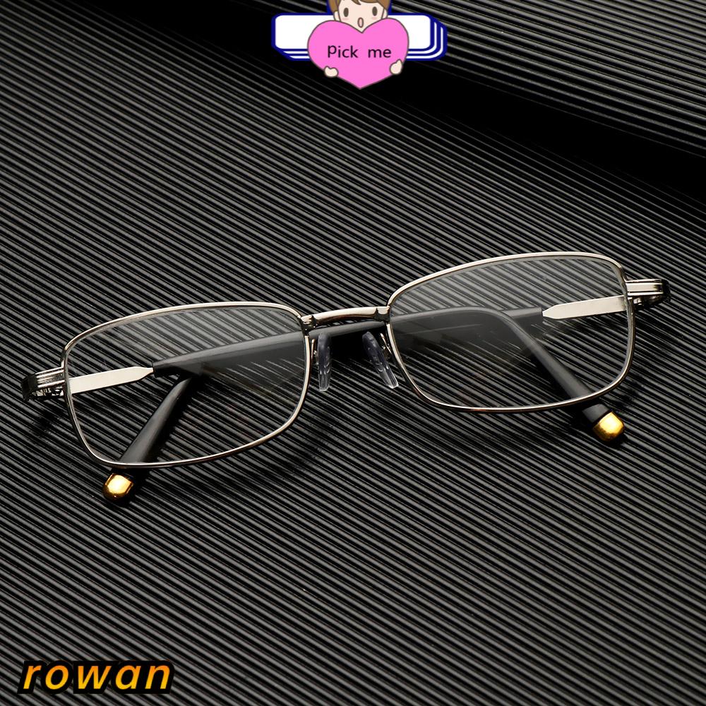 ROW Fashion Reading Eyeglasses Vision Care +1.0 to +4.0 Presbyopia Eyewear Computer Goggles Vintage Classic Men Women Unisex with Case&Clean...