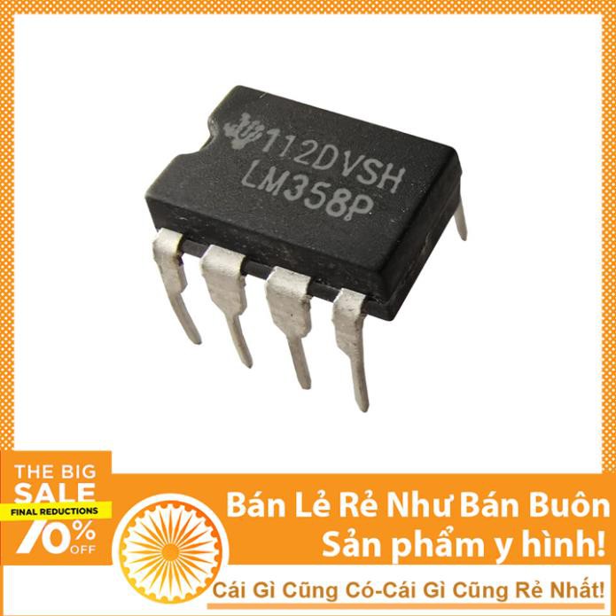 LM358 DIP8 (IC Khuếch Đại Thuật Toán)