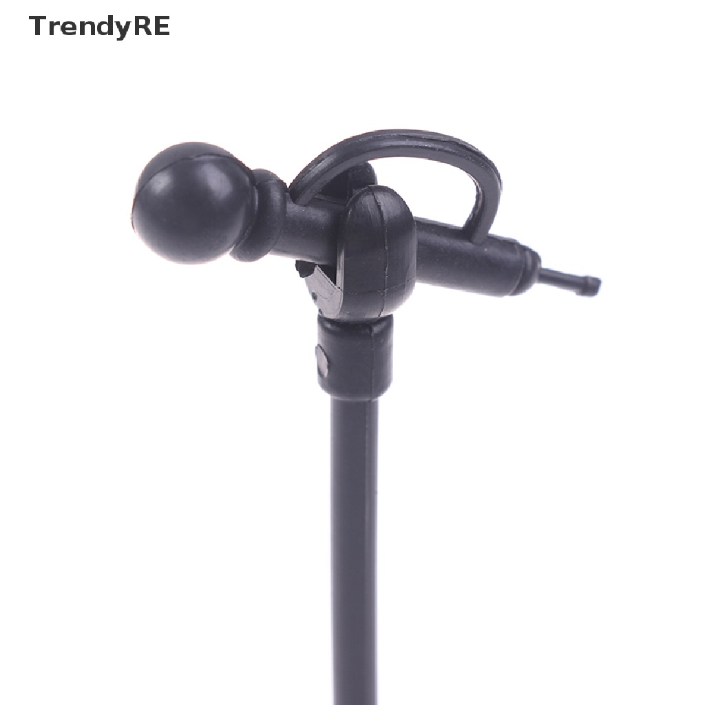 Trendy Cute Mini Plastic Microphone Model Dollhouse Miniature Furniture Accessories RE