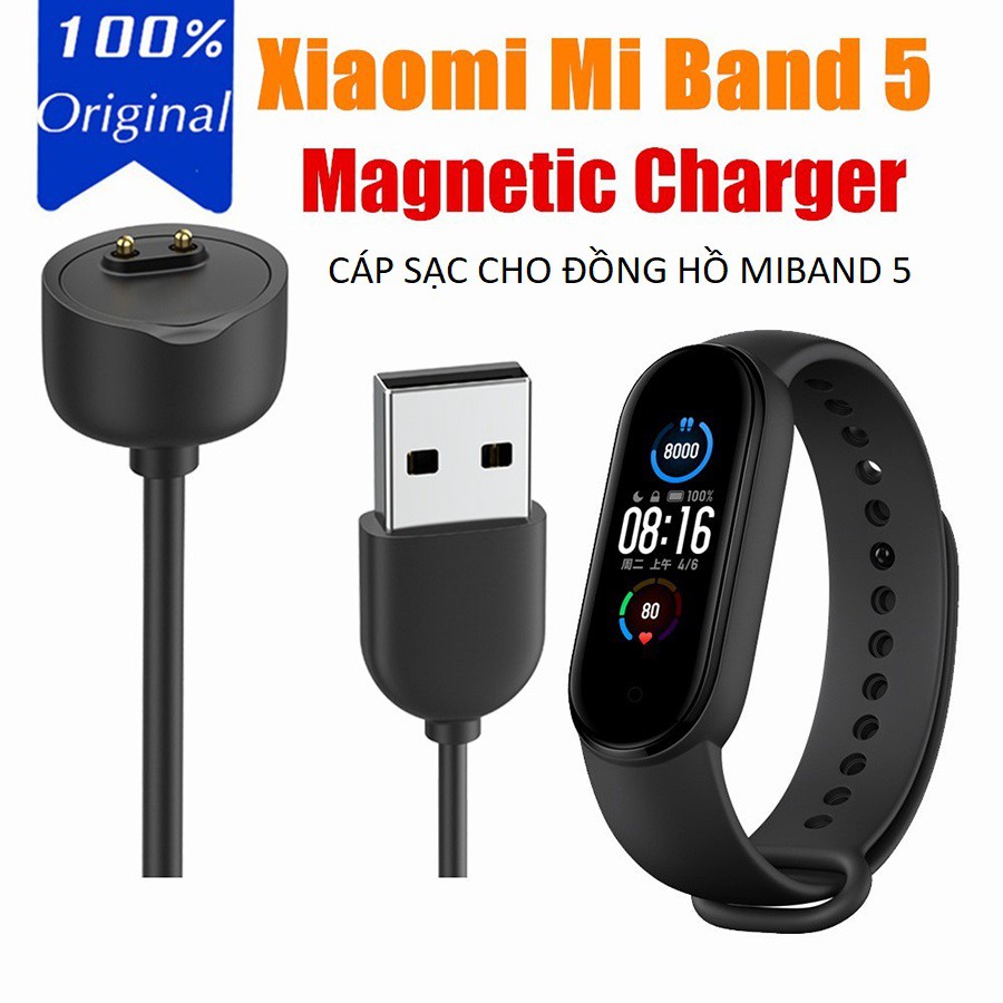 Cáp sạc cho đồng hồ Xiaomi MiBand 5