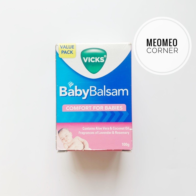 Dầu ấm ngực Vicks Baby Balsam 50g / 100g Vick