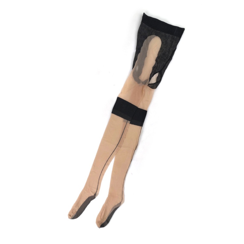 Xiangbao Quần Tất Lưới Xuyên Thấu Hở Đáy Quyến Rũ Cho Nữ