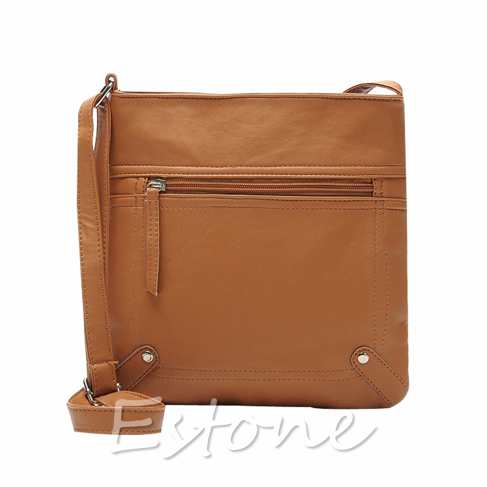 Túi Đeo Chéo Vai Bằng Da Kiểu Cổ Điển Thời Trang Sành Điệu Cho Nữ