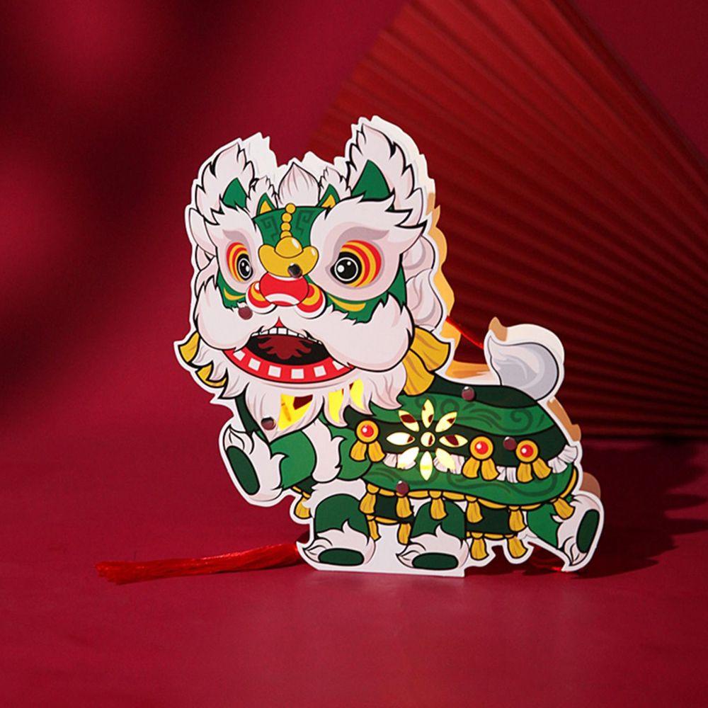 TAYLOR1 Lồng Đèn Hoa Và Lồng Đèn Thủ Công Phong Cách Trung Hoa Cổ Điển Sáng Tạo DIY Dành Cho Trẻ Em
